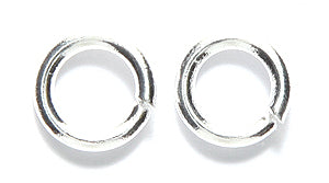 10FI220-S: Jump Ring Silver PLT 13GA 10mm 9-10PC/5GM