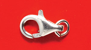 13FI644-SS: Lobster Claw Jump Ring Sterling 7x13mm