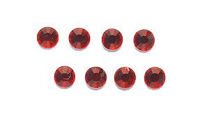 10RH242: Preciosa Chaton Viva Ss10 Light Siam-288PC