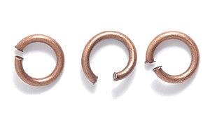 4FI206-AC: Jump Ring ANT CPPR 5mm 18GA - 55PPK/5GM
