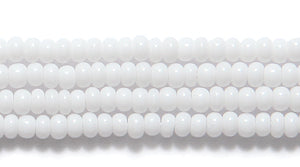 11SB112R: CZ Seed Bead Op White 11/0 - 1HK