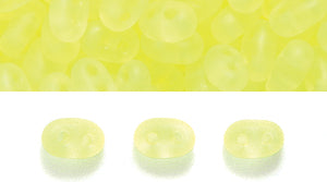 74SB622-N2R: CZ Twin 2-H SB Trans Neon Yellow 2.5x5mm 50GM