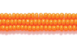 11SB134R: CZ Seed Bead Op Orange 11/0-1HK