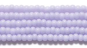 11SB195R: CZ Seed Bead Op Soft Lavender 11/0-1HK