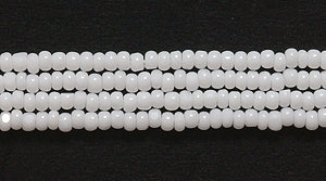 13SB112-CR: CZ Seed Bead Charlotte True Cut White 13/0-1HK