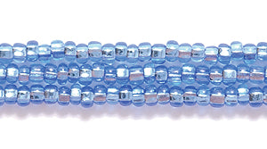 11SB472R: CZ Seed Bead SIL-Line LT Sapphire 11/0-1HK