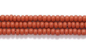 11SB152-MR: CZ Seed Bead Op LT Brown Matte 11/0-1HK