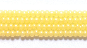 11SB622-TAR: CZ Seed Bead Terra Pearl Opal Maize Yellow 11/0-1HK