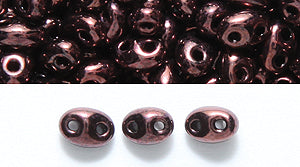 74SB959R: CZ Twin 2-H Deep Copper Silk 2.5x5mm 25GM