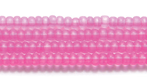 10SB694-NTR: CZ Seed Bead Neon Fuchsia On Crystal 10/0-1HK