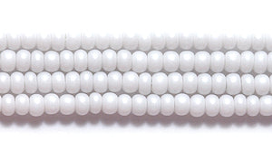 11SB102-TAR: CZ Seed Bead Terra Pearl Op Soft Gray 11/0-1HK