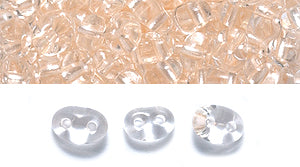 74SB751 TAR: CZ Twin 2-H SB Terra Champagne Pearl Lined 50GM