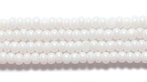 11SB512-CR: CZ Seed Bead True Cut White AB 11/0-1HK