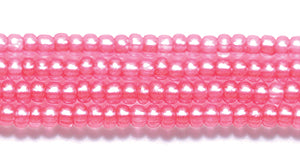 11SB295-TAR: CZ Seed Bead Terra Pearl Trans Rose Pink 11/0-1HK