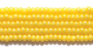 11SB124-TAR: CZ Seed Bead Terra Yellow 11/0-1HK