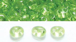 74SB6282R: CZ Twin 2-H Sol Gel Peridot 2.5x5mm 50GM
