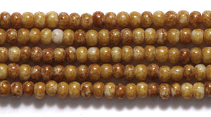 11SB2100R: CZ Seed Bead White Travertine 11/0-1HK