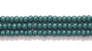11SB188R: CZ Seed Bead Op Forest Green 11/0-1HK