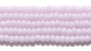 11SB191R: CZ Seed Bead Op Petal Pink 11/0-1HK