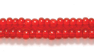 8SB244R: CZ Seed Bead Trans Ruby 8/0-1HK