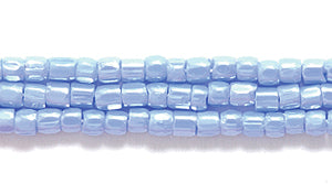 9SC370R: CZ Seed Bead 3-cut OP Pale Blue Sfinx 9/0 1HK