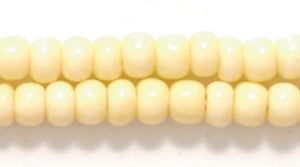 6SB151R: CZ Seed Bead Opaque Tan Effect 6/0-6STR