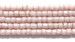 9SC153-TAR: CZ Seed Bead 3-cut Opaque Terra Blush 9/0-1HK