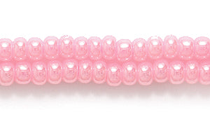 8SB692R: CZ Seed Bead Pearl Pink 8/0-1HK