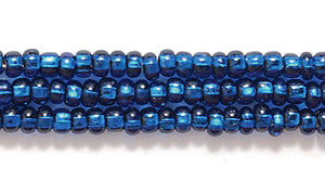 10SB469R: CZ Seed Bead SIL-Line Montana Blue 10/0-1HK