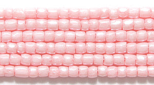 9SC6191R: CZ Seed Bead 3-cut Solgel Blush 9/0-1HK