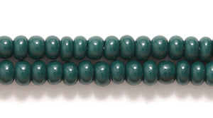8SB188R: CZ Seed Bead Opaque Forest Green 8/0-1HK