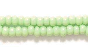 8SB181R: CZ Seed Bead Opaque Lime Green 8/0-1HK