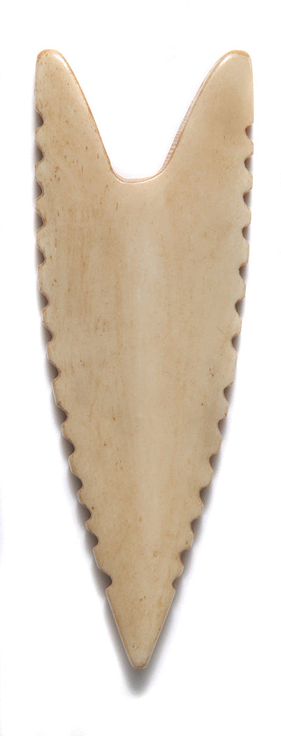 BN290-4: Bone Arrowhead 27x78mm 3 Pieces