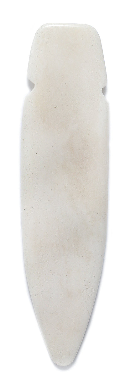 BN293-100: Bone Spear Head 25x100 Millimeter Average 1 Piece