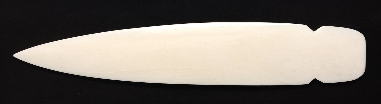 BN293: Bone Spear Head 32x180mm Average 1 Piece