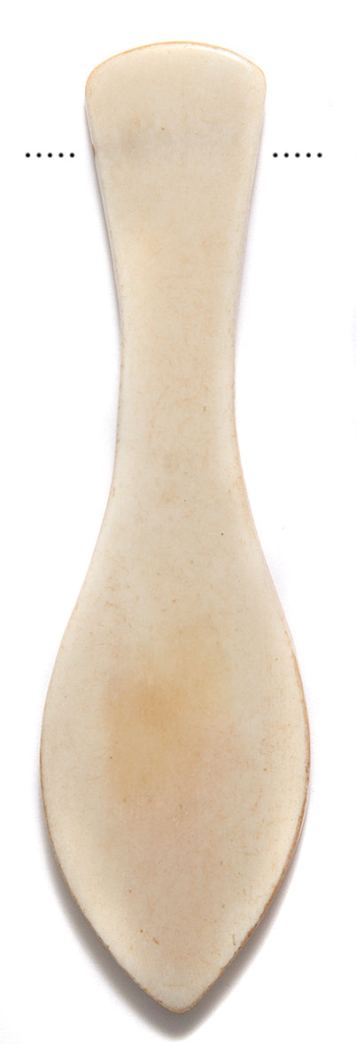 BN296-AN: Bone Paddle Antique 4 Inch 1 Piece