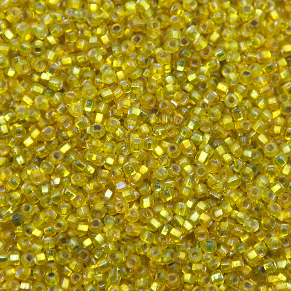 1SV999-118: Vintage Venetian 11/0 Transparent Yellow 1 Ounce Package