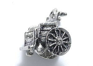 PW6173-S: Charm Wheelchair 14mm Ant Pewter 1PC