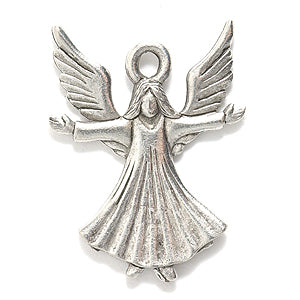 PW3256-S: Charm Angel Pewter 23mm-1PC