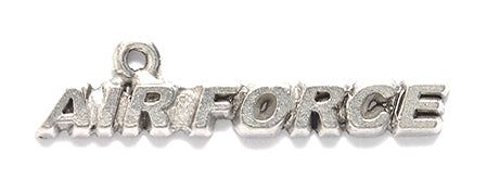 PW6063-S: Charm Air Force Ant Pewter 9x34mm 1PC