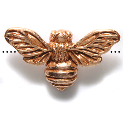 GG551-RGA: Green Girl Honeybee 32mm Rose GLD Ant