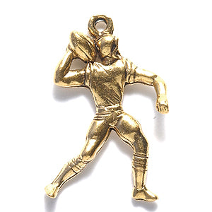 PW1957-AG: Football Quarterback Ant Gold 24mm-1PC