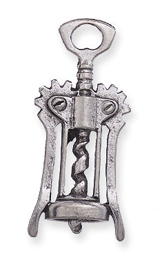 PW5023-S: Charm Cork Puller Silver 13x28mm-1PC