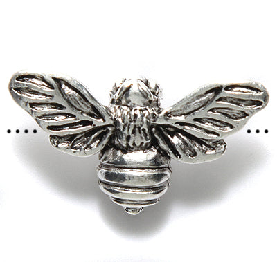 GG551-AS: Green Girl Honeybee 32mm Ant Sil