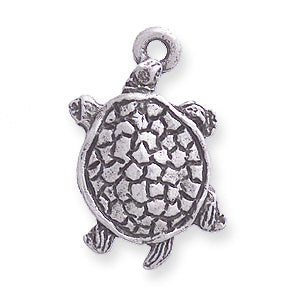 PW190-S: Pendant Turtle Ant Pewter 12x20mm 1PC