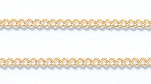 10CX1852: Chain 1.5mm Curb SHG 1FT