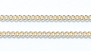 10CX1854: Chain 1.5mm Curb Gold 1FT