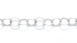 10CX0815: Chain Cable 4mm Round LNK ANT SPL 1FT