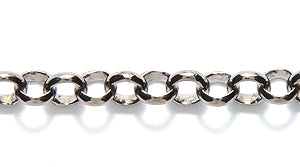 49CX1809: Chain 4mm Rolo GNMTL 1FT