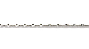 08CX809: Chain Beading GNMTL .7-.8mm 1FT